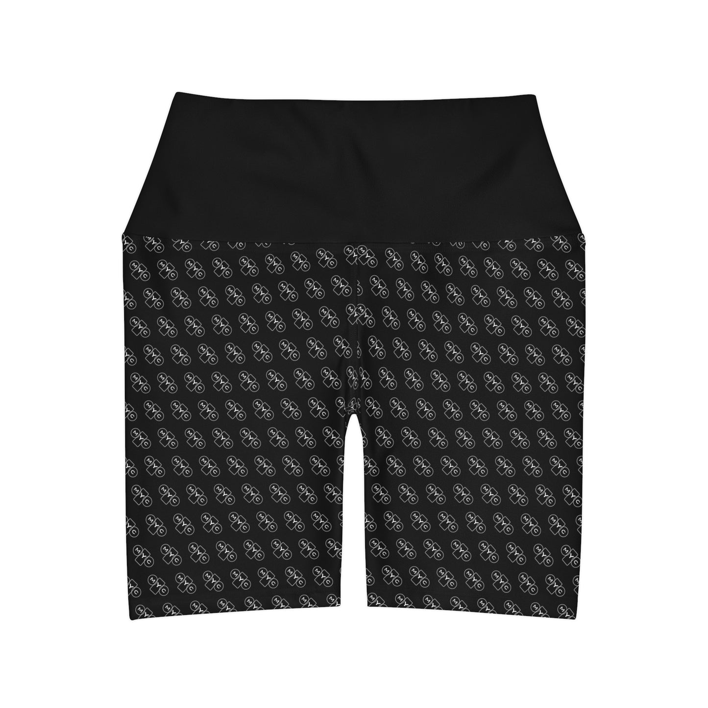 MYC Pattern High Waisted Yoga Shorts