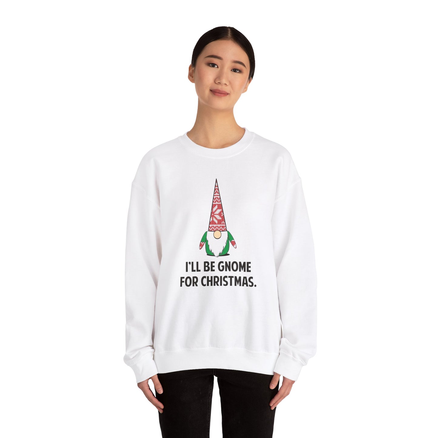 Gnome for Christmas Crewneck Sweatshirt