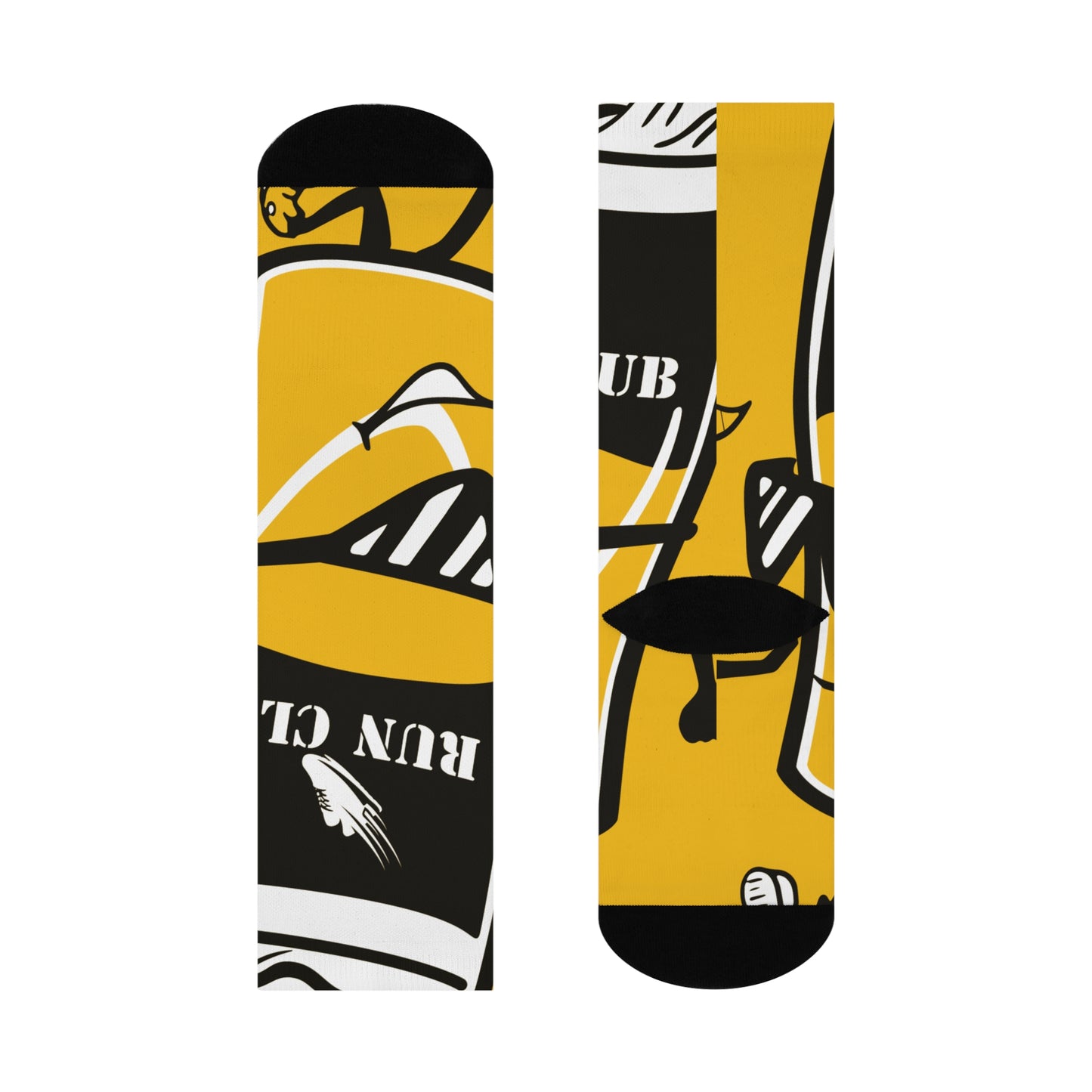 MSH Run Club Pint Zoom - Cushioned 3/4 Crew Socks