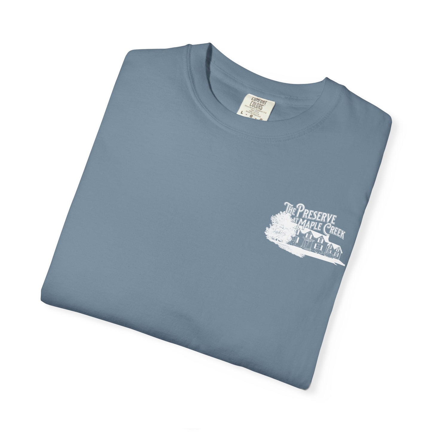 The Preserve at Maple Creek Two-Sided Logo Tee
