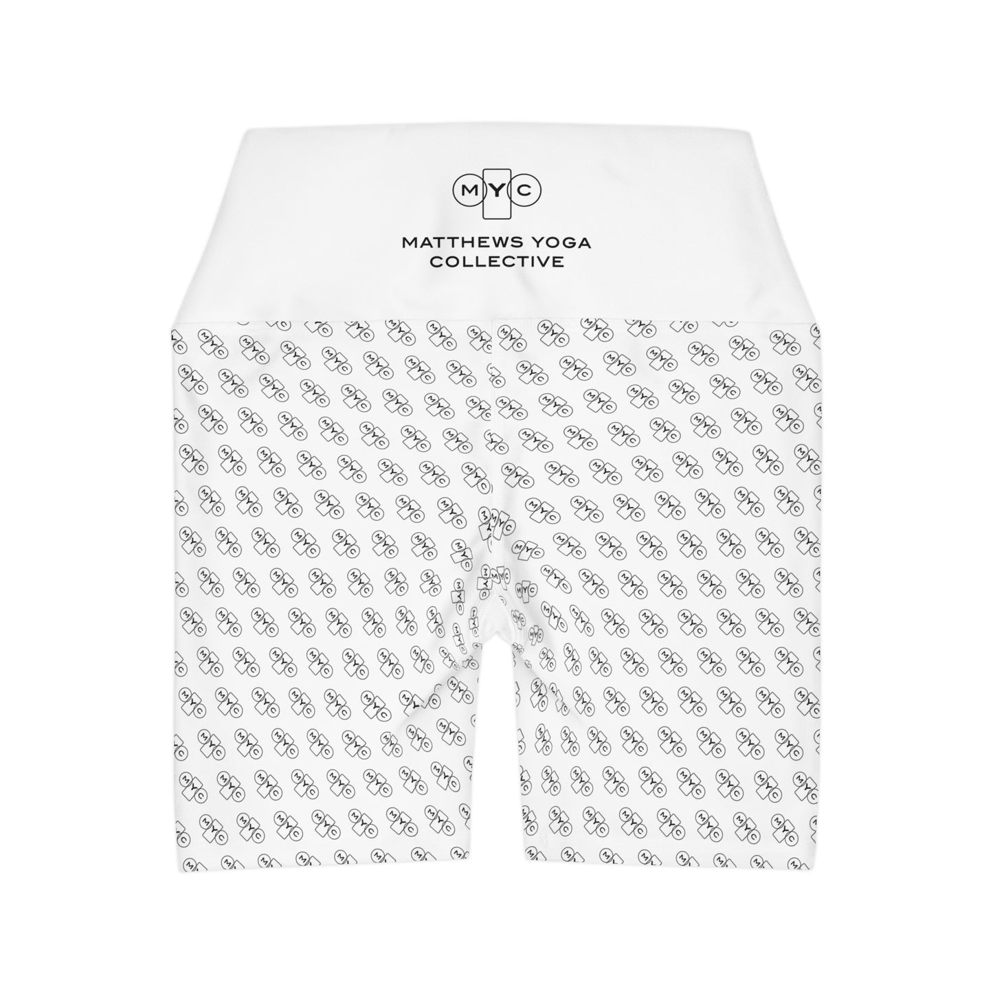 MYC Pattern High Waisted Yoga Shorts