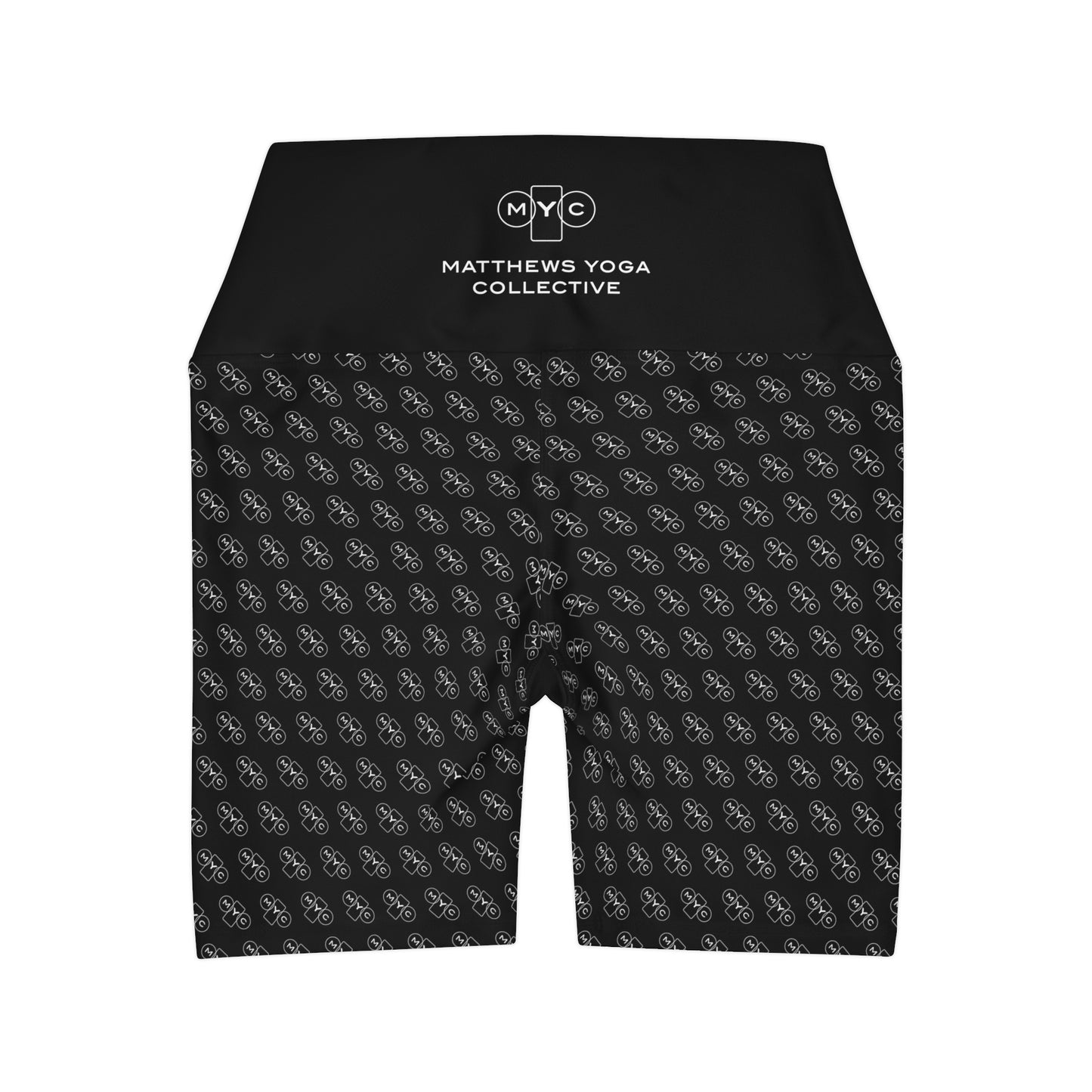 MYC Pattern High Waisted Yoga Shorts
