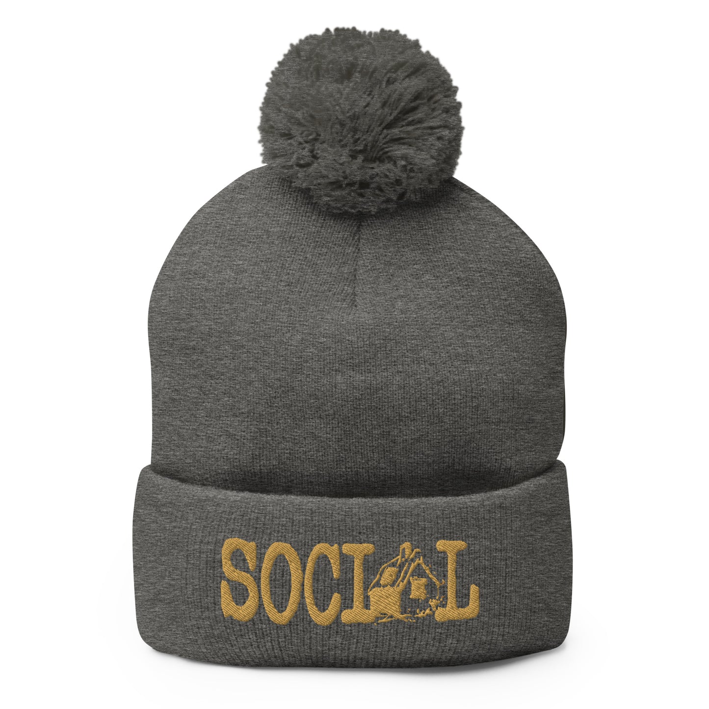 Social - Pom-Pom Beanie