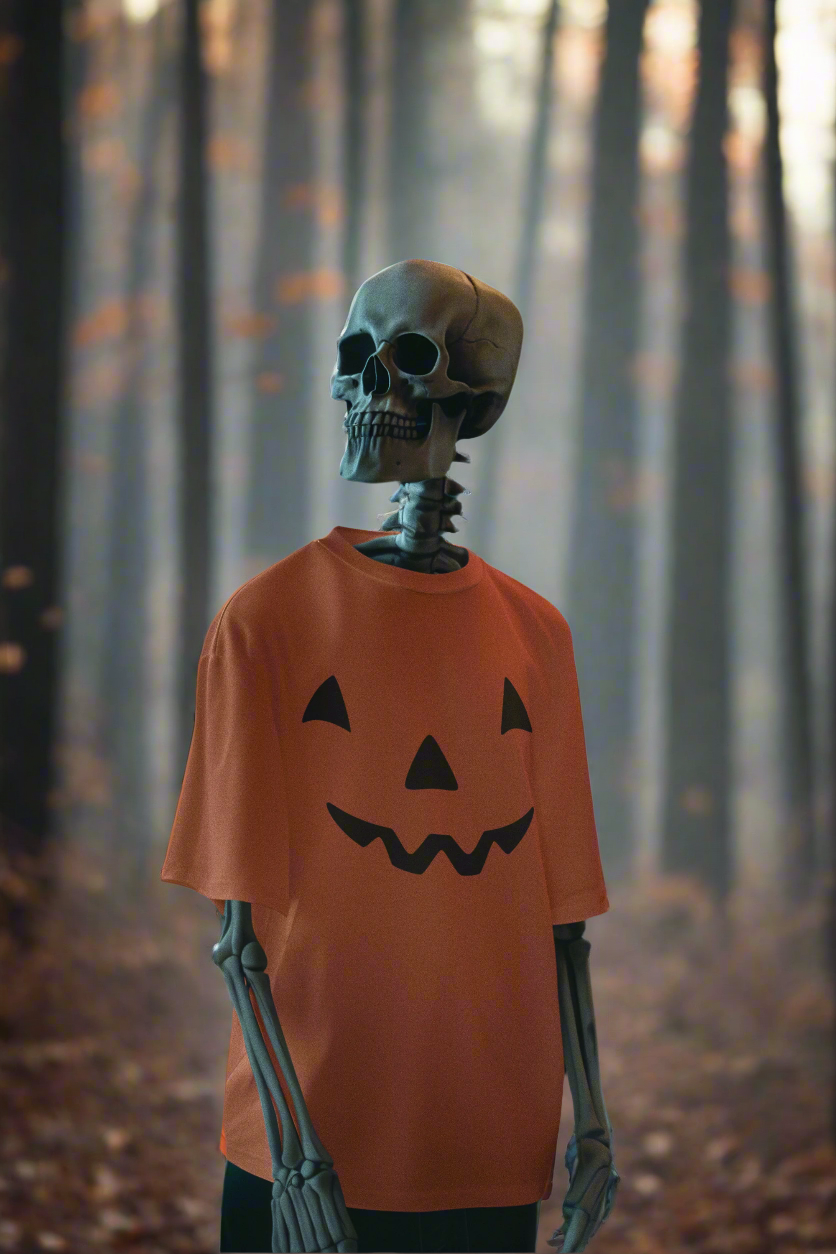 Old School Halloween Jack-O-Lantern Tee