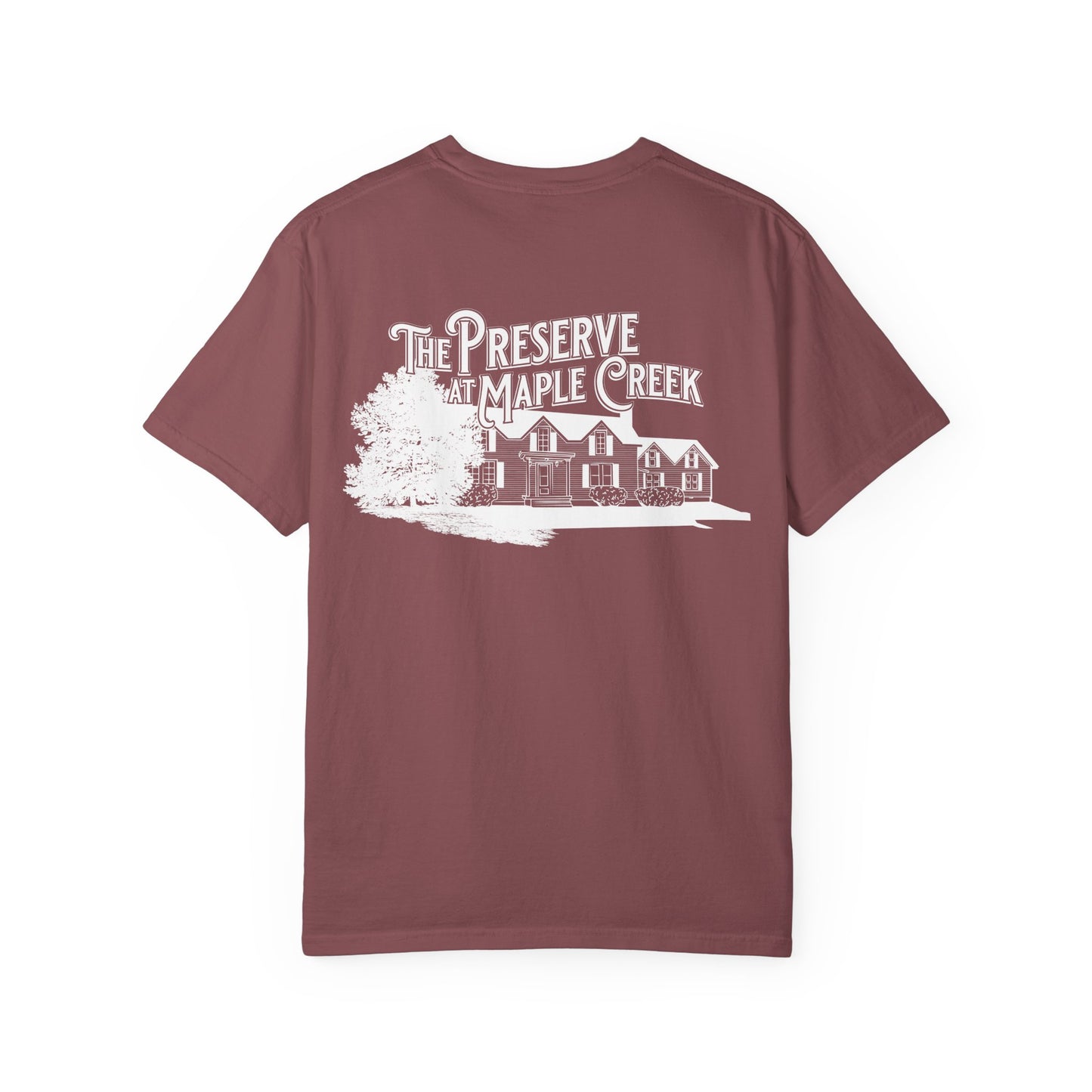 The Preserve at Maple Creek Two-Sided Logo Tee