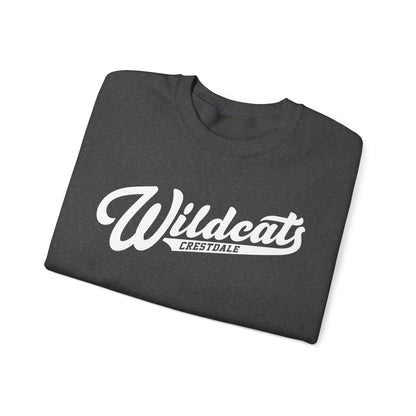 Crestdale Wildcats Vintage Script Crewneck Sweatshirt