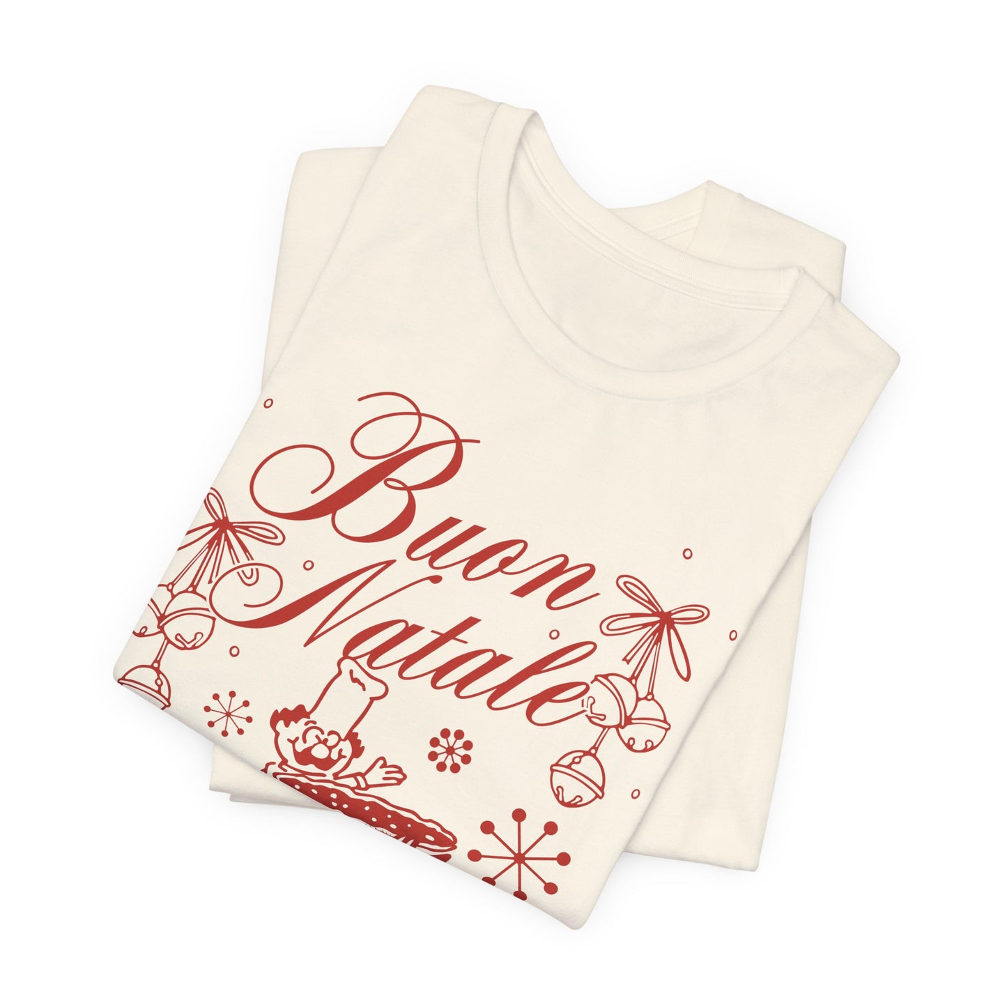MIR Buon Natale Holiday Tee — Italian Christmas Donkey