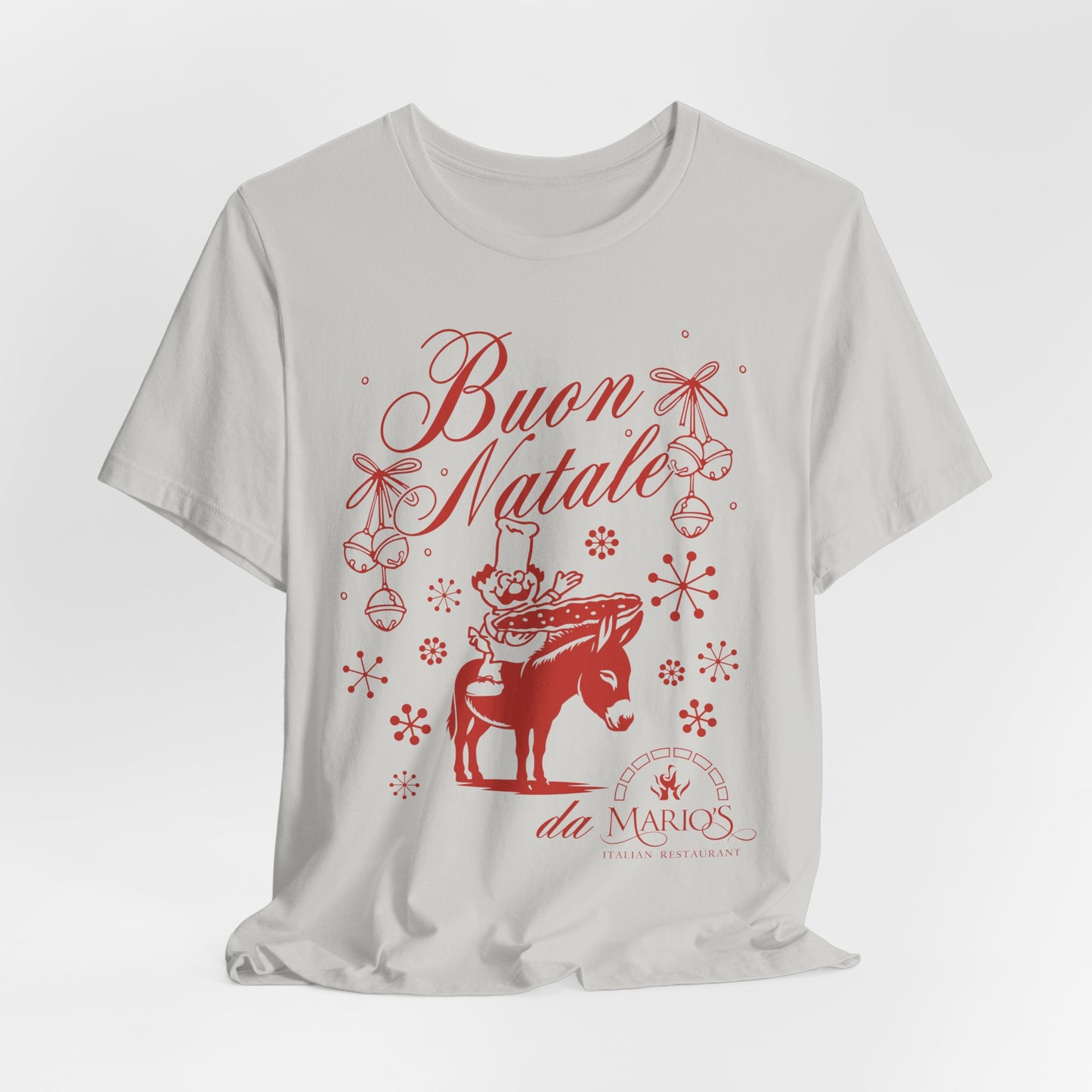 MIR Buon Natale Holiday Tee — Italian Christmas Donkey