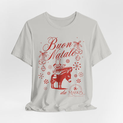 MIR Buon Natale Holiday Tee — Italian Christmas Donkey