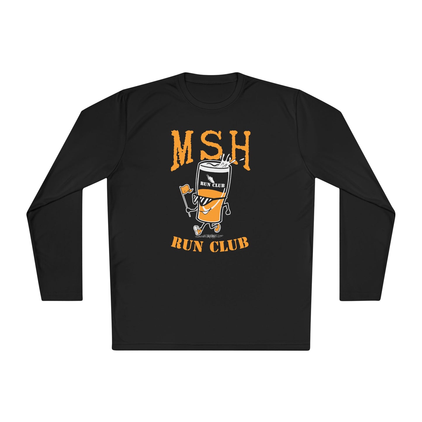 MSH Run Club Pint - Unisex Lightweight Long Sleeve Tee