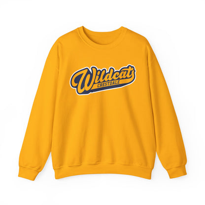Crestdale Wildcats Vintage Script Crewneck Sweatshirt