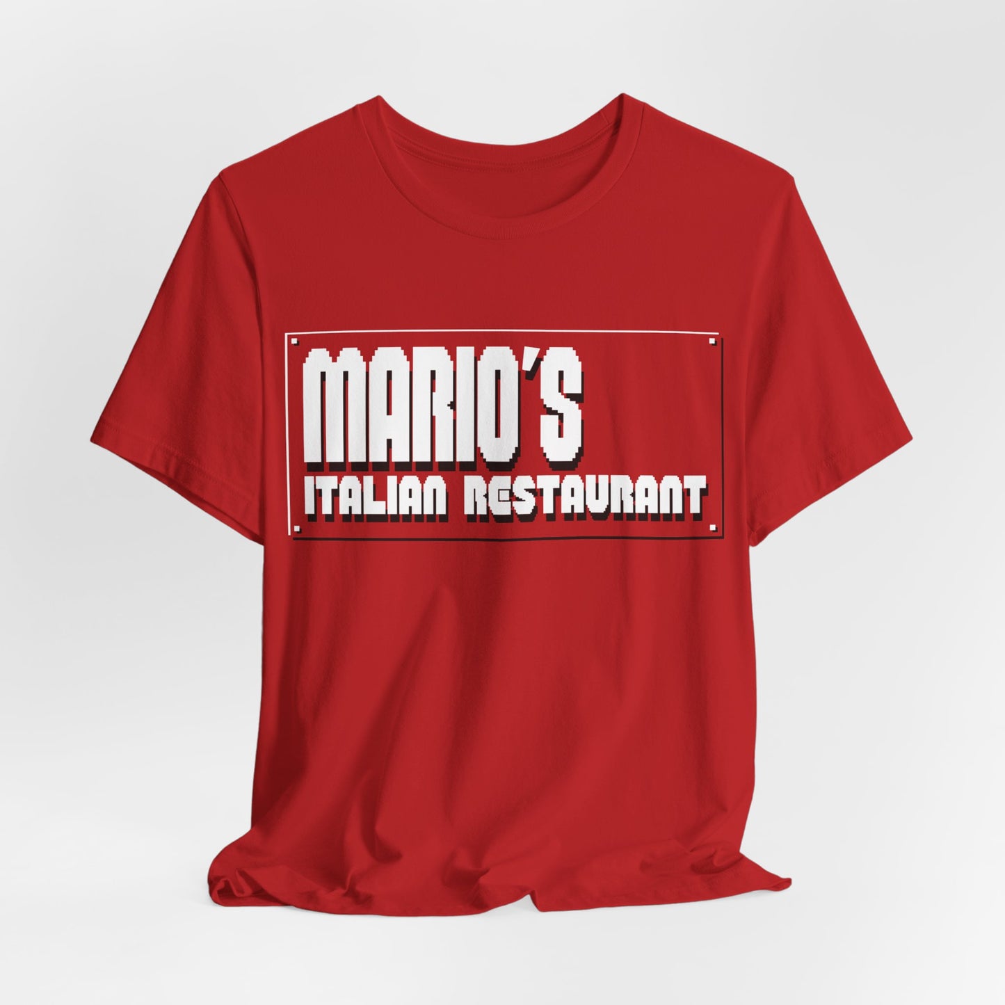 Mario's Italian Restaurant - 8 Bit Title