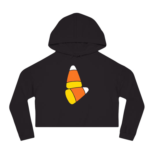 Candy Corn Cropped Hoodie