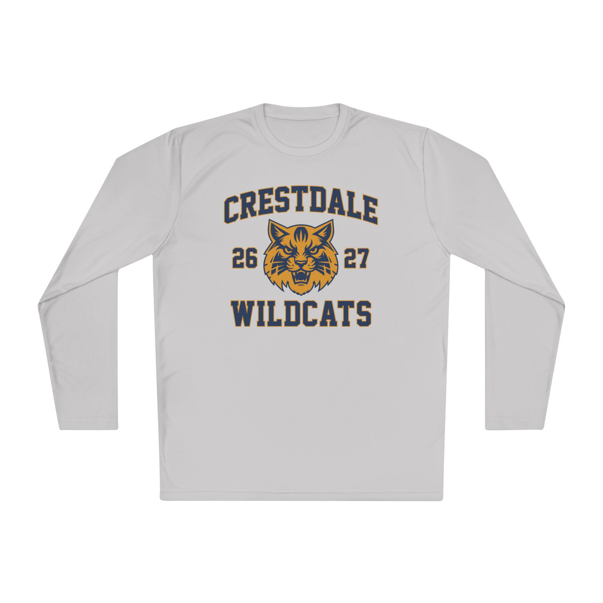 Crestdale Wildcats 26-27 Moisture Wicking Long Sleeve
