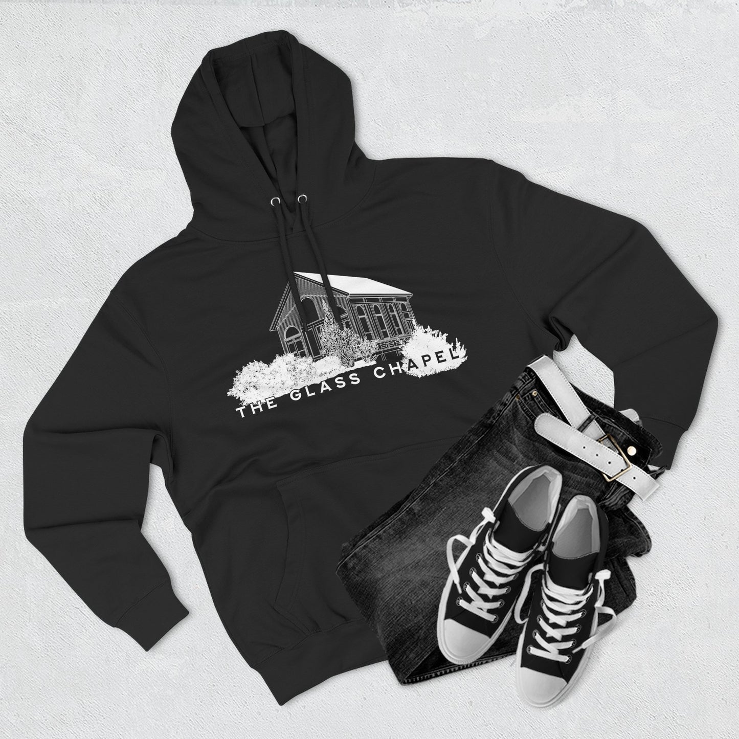 The Glass Chapel Logo Hoodie
