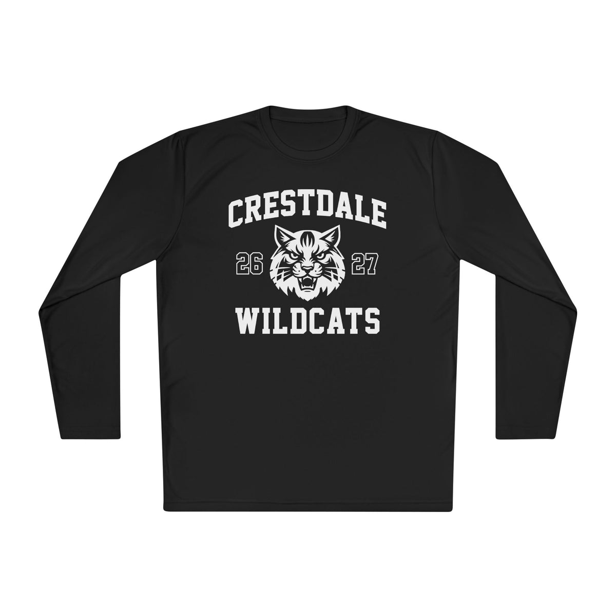 Crestdale Wildcats 26-27 Moisture Wicking Long Sleeve