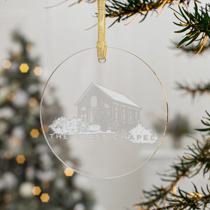 The Glass Chapel Acrylic Ornament