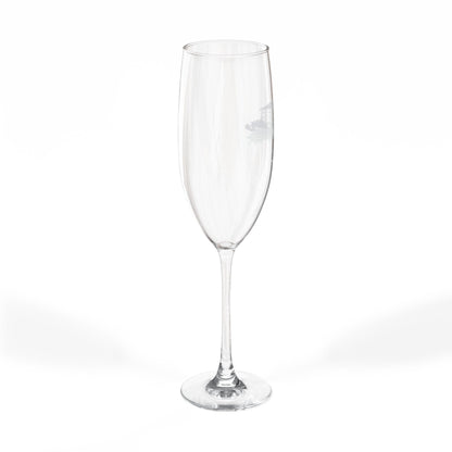The Glass Chapel Engraved Champagne Flute