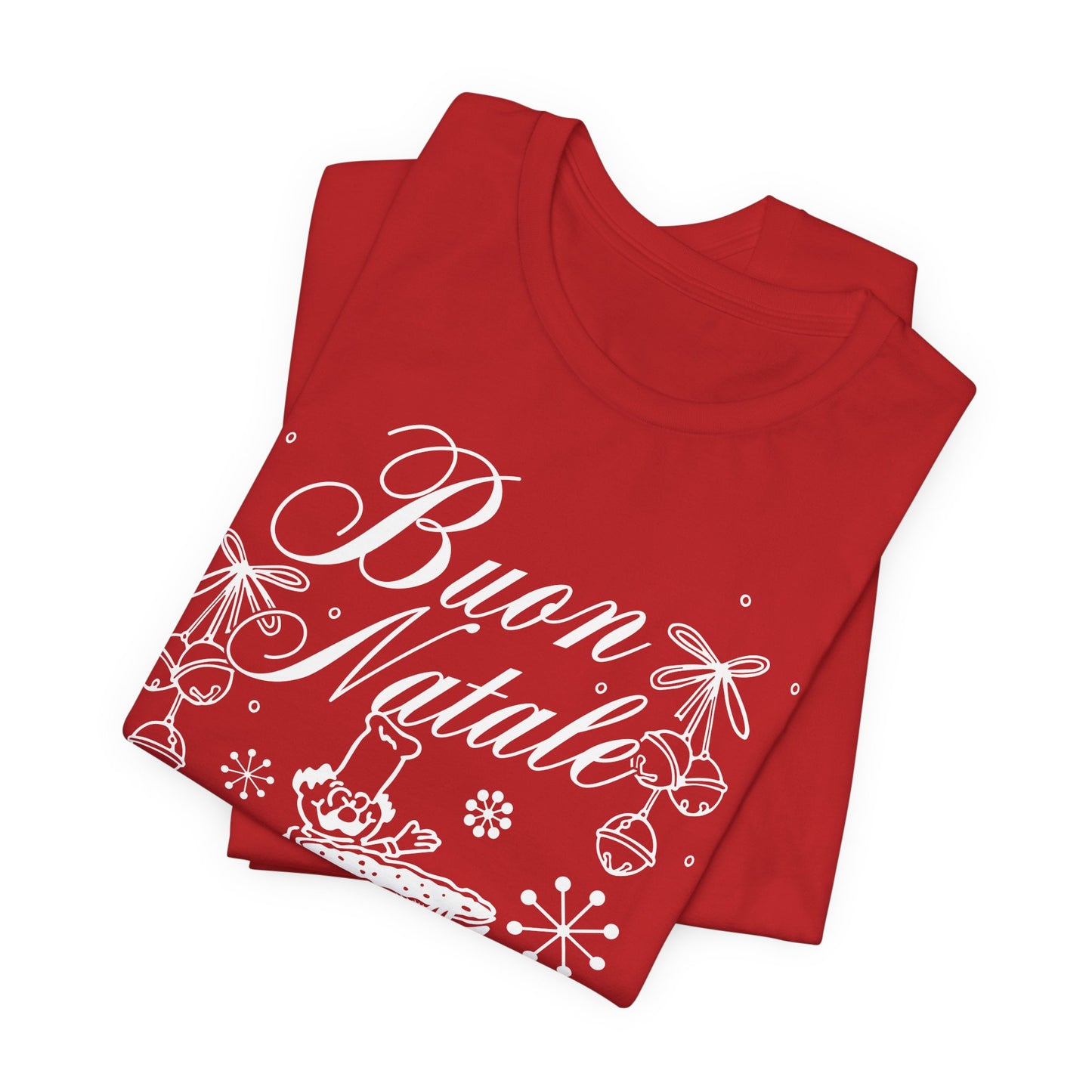MIR Buon Natale Holiday Tee — Italian Christmas Donkey
