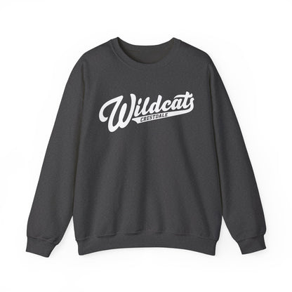 Crestdale Wildcats Vintage Script Crewneck Sweatshirt
