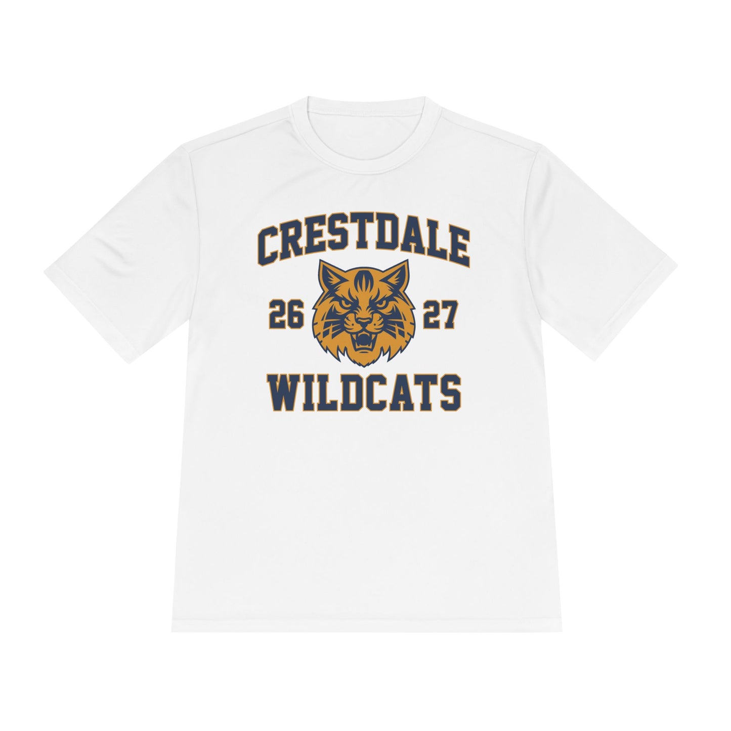 Crestdale Wildcats 26-27 Moisture-Wicking Tee