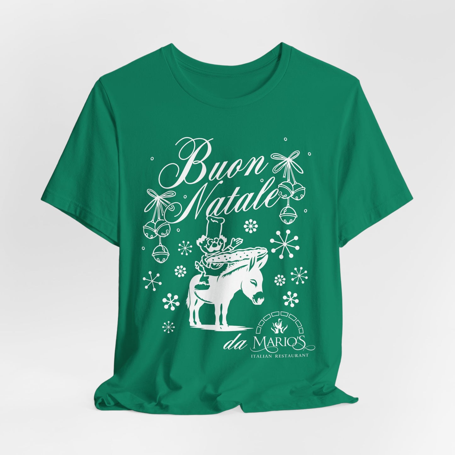 MIR Buon Natale Holiday Tee — Italian Christmas Donkey
