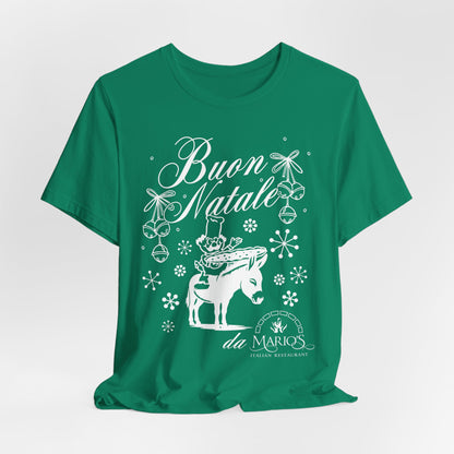 MIR Buon Natale Holiday Tee — Italian Christmas Donkey