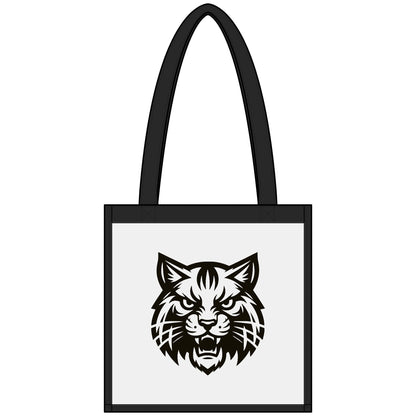 Clear Stadium Tote — Wildcat Mascot Clear Game Day Tote