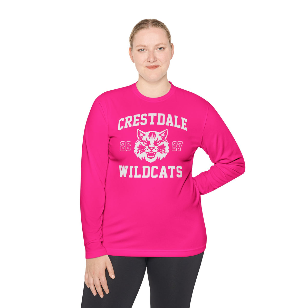 Crestdale Wildcats 26-27 Moisture Wicking Long Sleeve