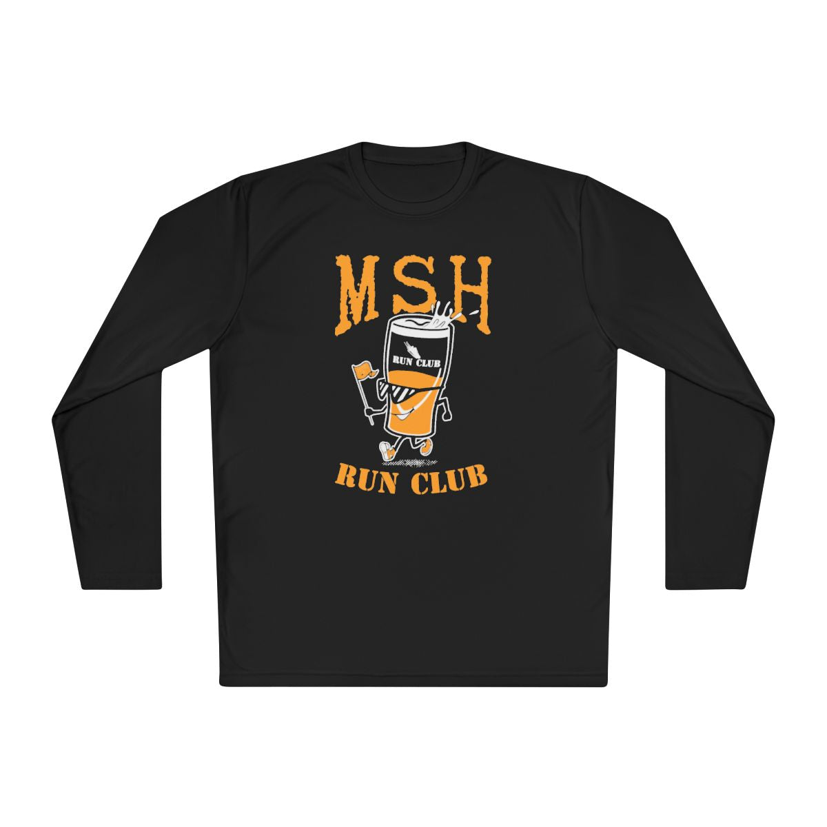 MSH Run Club Pint - Unisex Lightweight Long Sleeve Tee