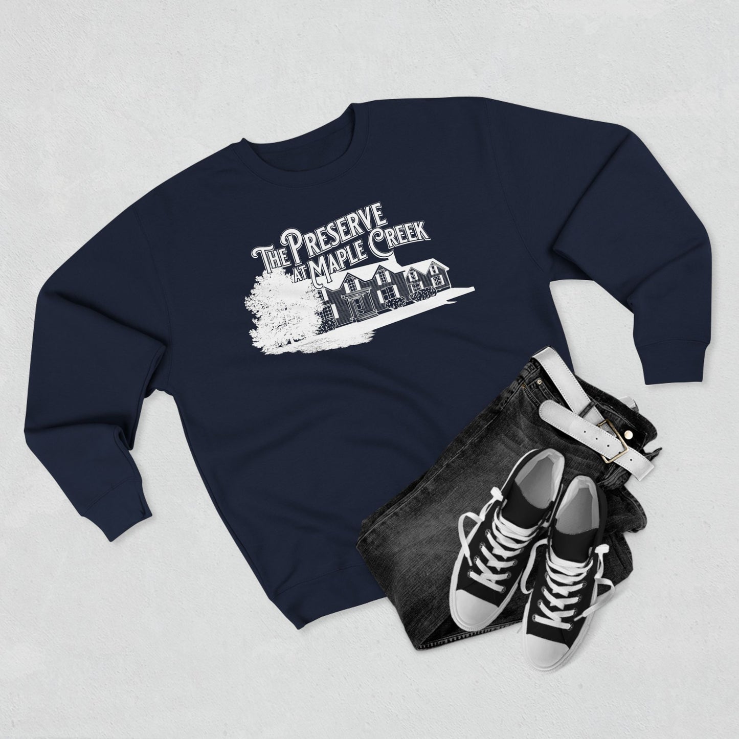 The Preserve at Maple Creek Logo Crewneck