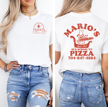 Mario's Italian Restaurant - Old School - Staff Shirt