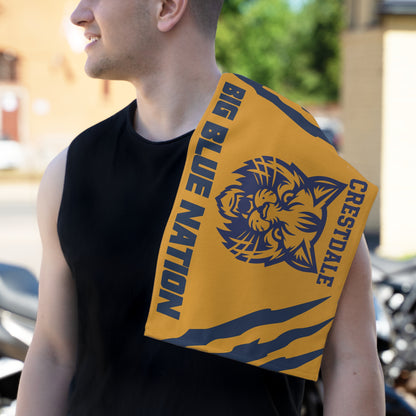 Crestdale Wildcat Rally Towel — 11x18 School Spirit Sports Towel