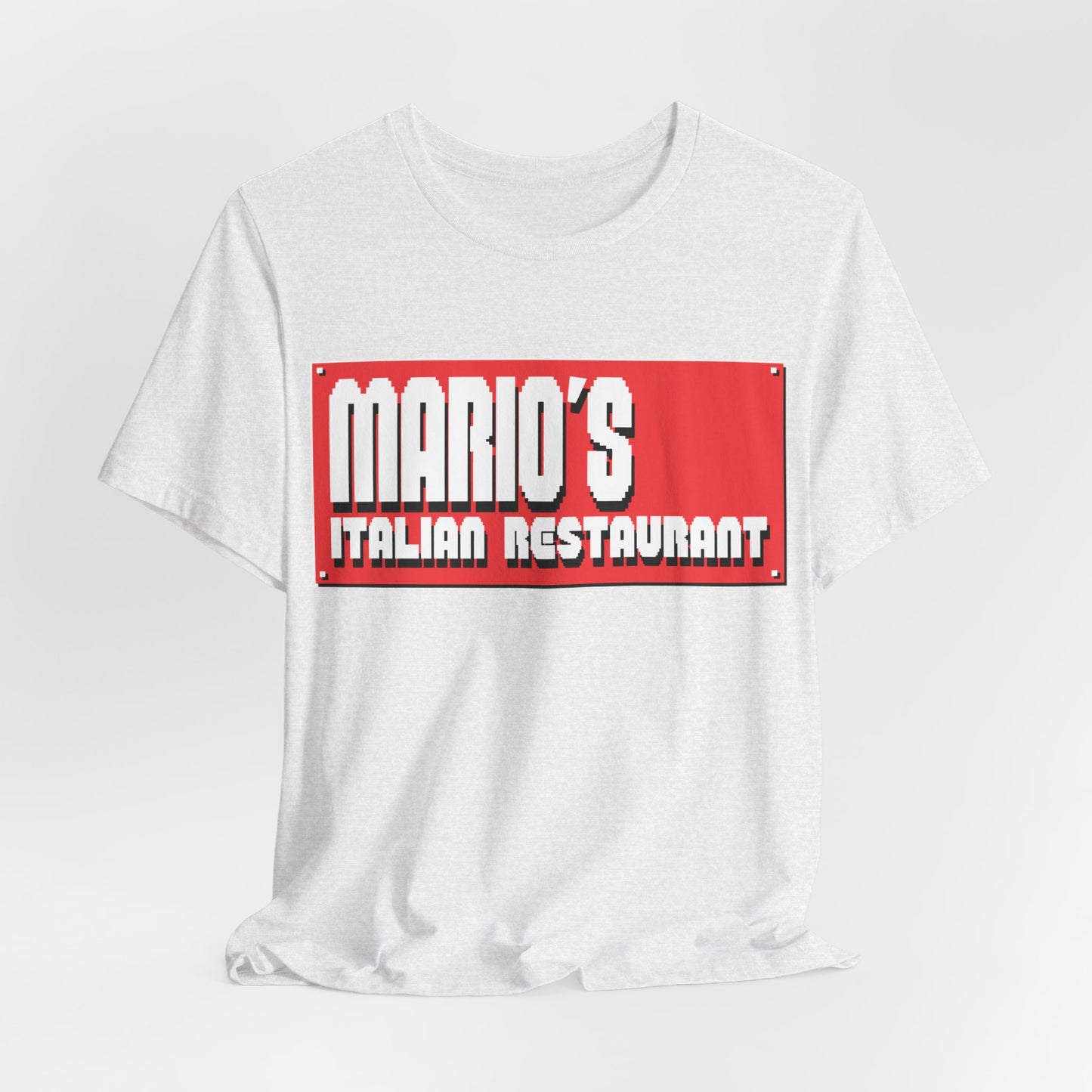 Mario's Italian Restaurant - 8 Bit Title