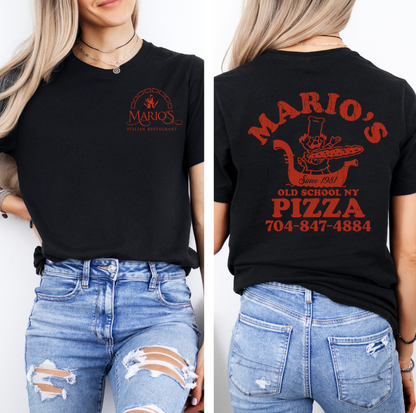 Mario's Italian Restaurant - Old School - Staff Shirt