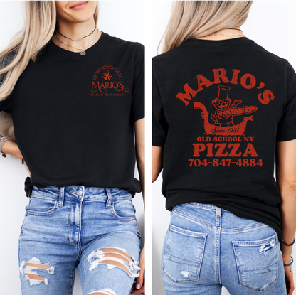 Mario's Italian Restaurant - Old School - Staff Shirt