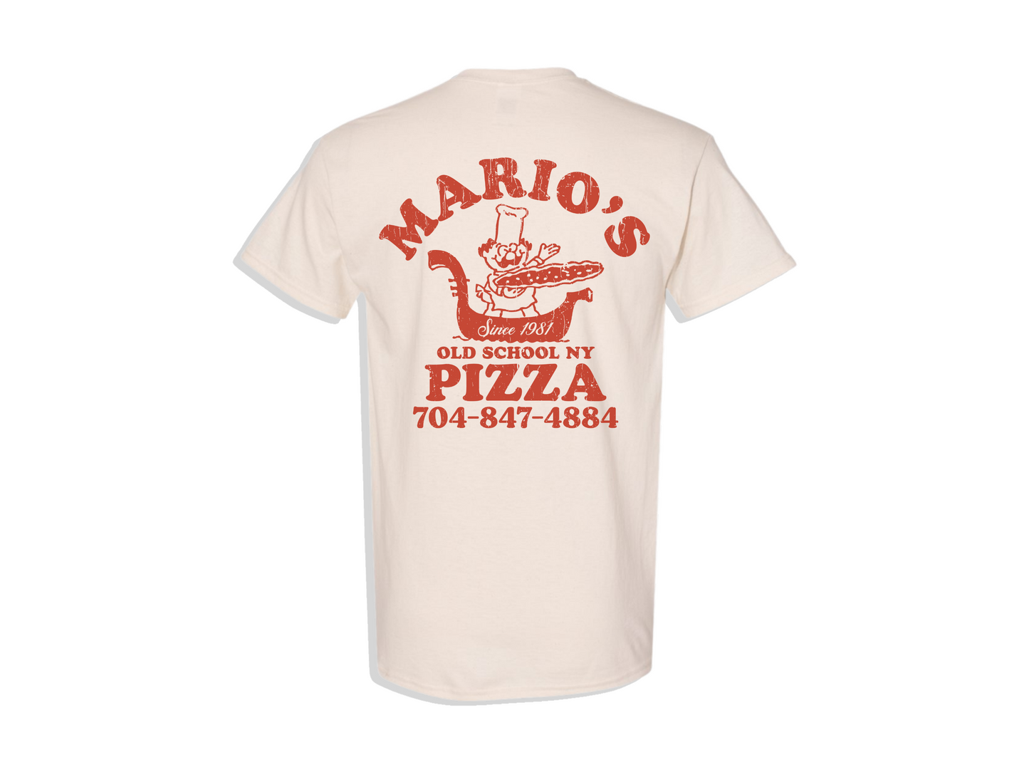 Mario's Italian Restaurant - Old School - Staff Shirt