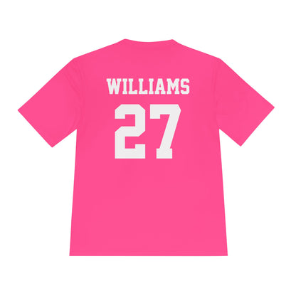 Personalized Crestdale Wildcats 26-27 Moisture-Wicking Tee - Athlete Name & Number