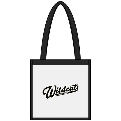 Clear Stadium Tote — Wildcat Mascot Clear Game Day Tote