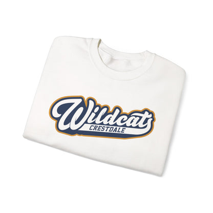 Crestdale Wildcats Vintage Script Crewneck Sweatshirt