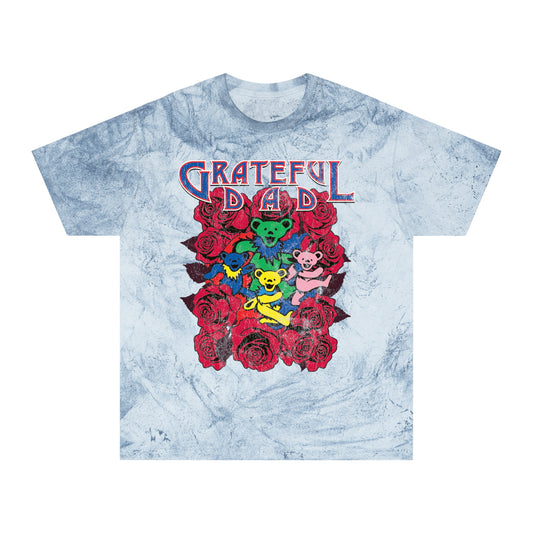 Grateful Dad Tie-Dye Tee  (Comfort Colors)