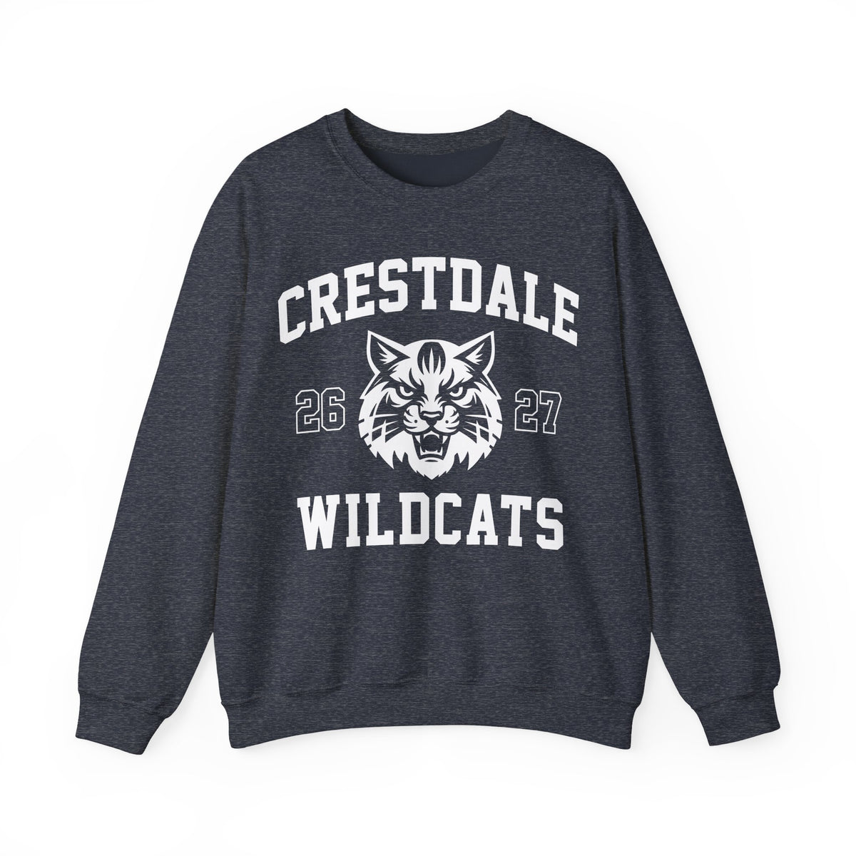 Crestdale Wildcats Crewneck Sweatshirt