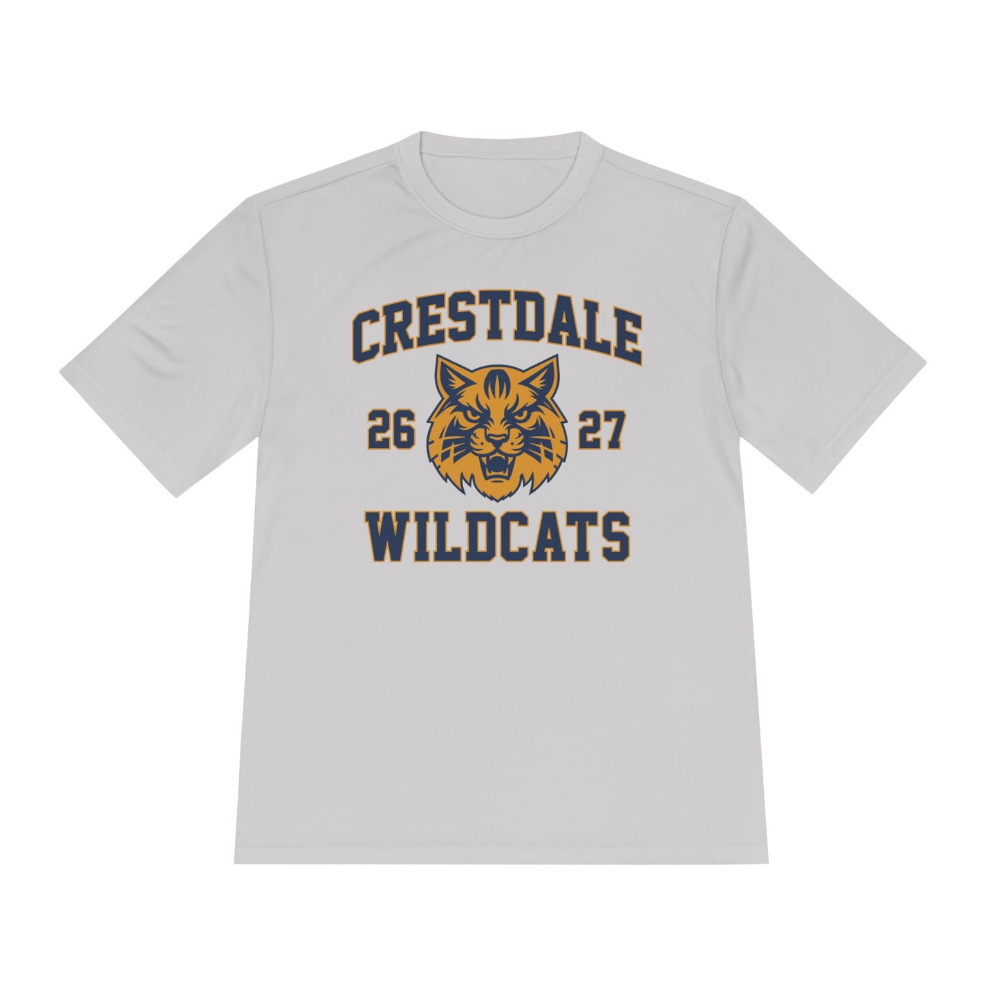 Crestdale Wildcats 26-27 Moisture-Wicking Tee