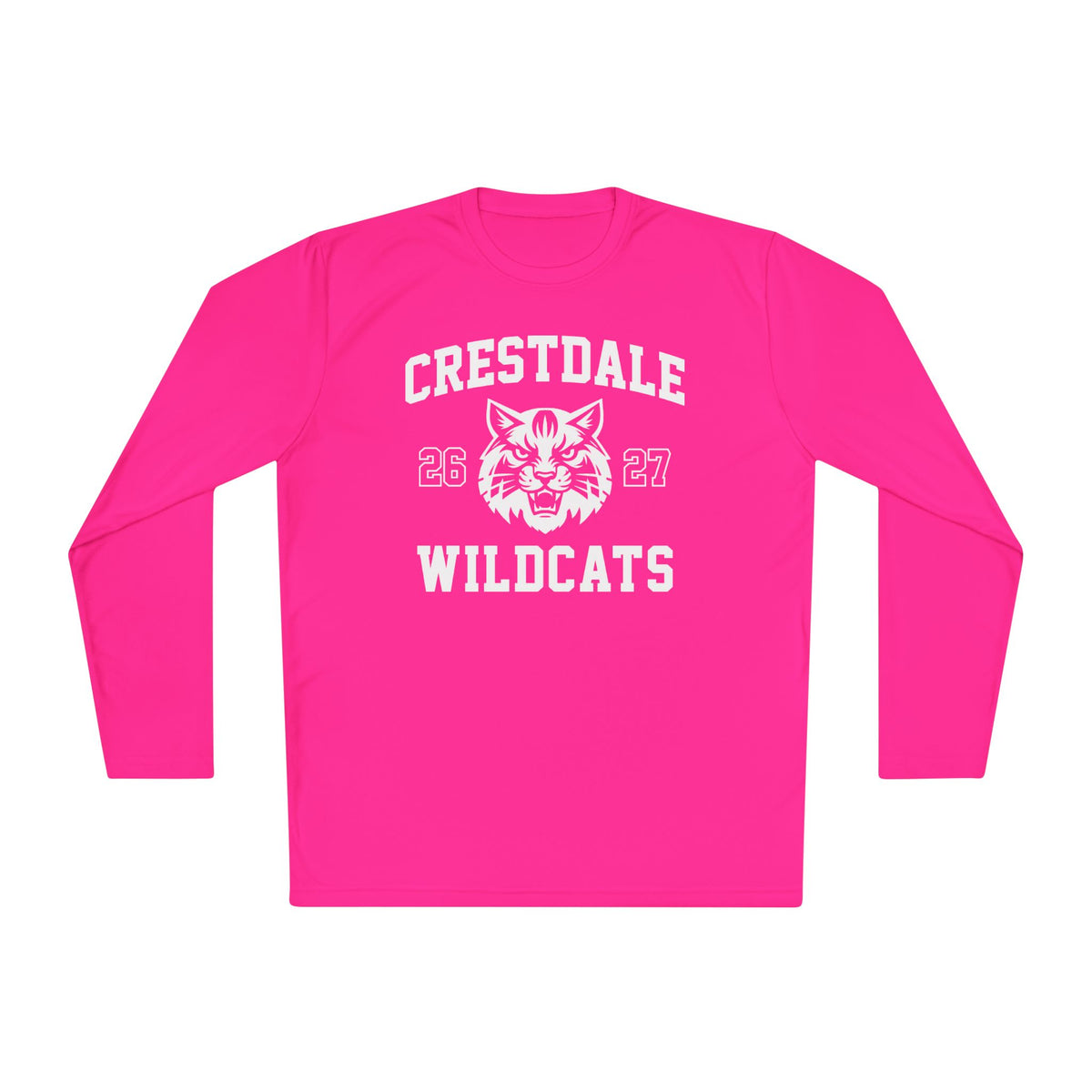 Crestdale Wildcats 26-27 Moisture Wicking Long Sleeve