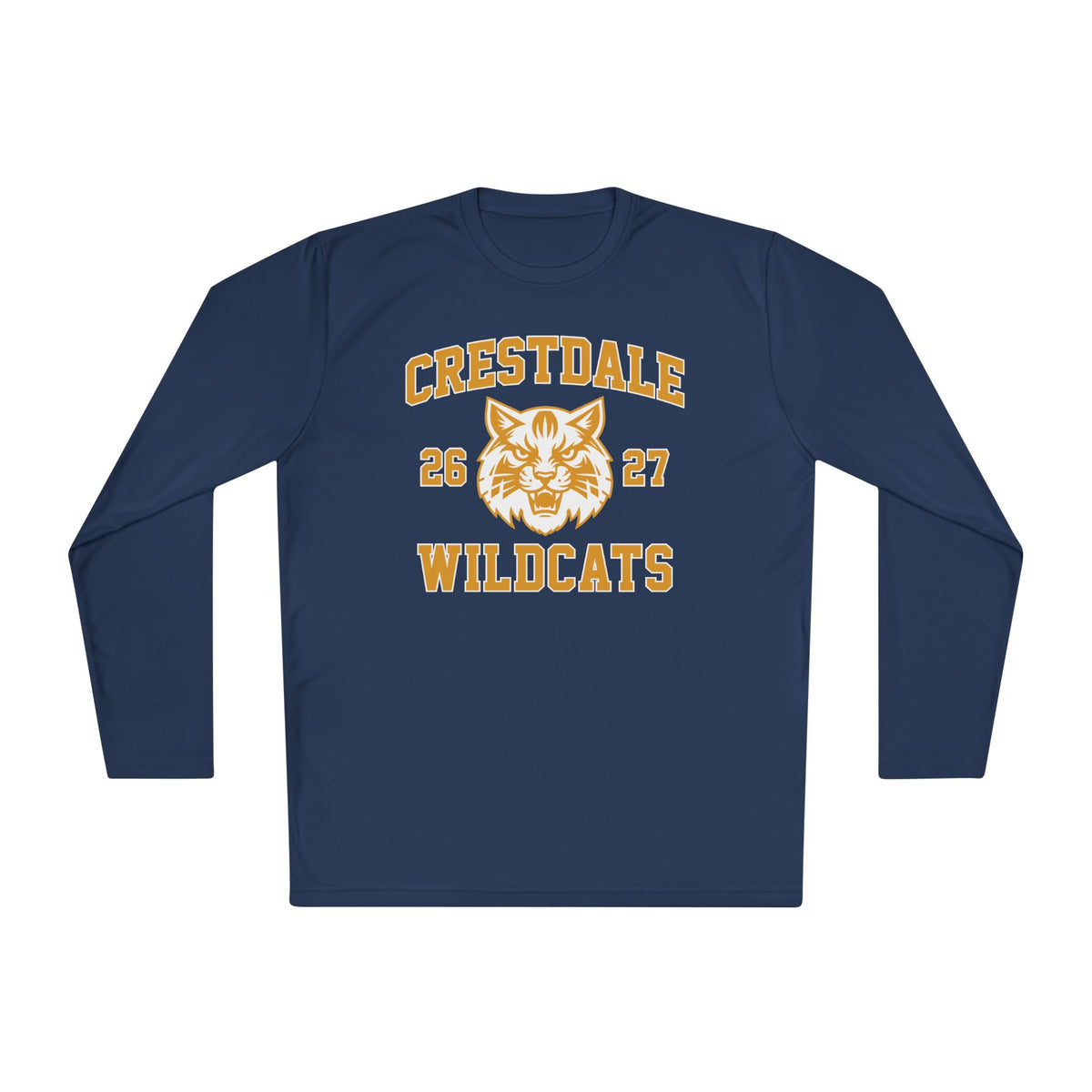 Crestdale Wildcats 26-27 Moisture Wicking Long Sleeve