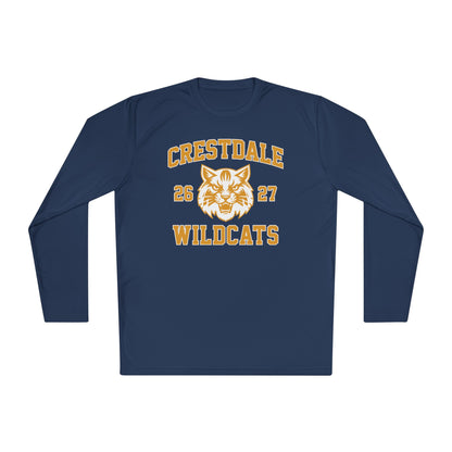 Crestdale Wildcats 26-27 Moisture Wicking Long Sleeve