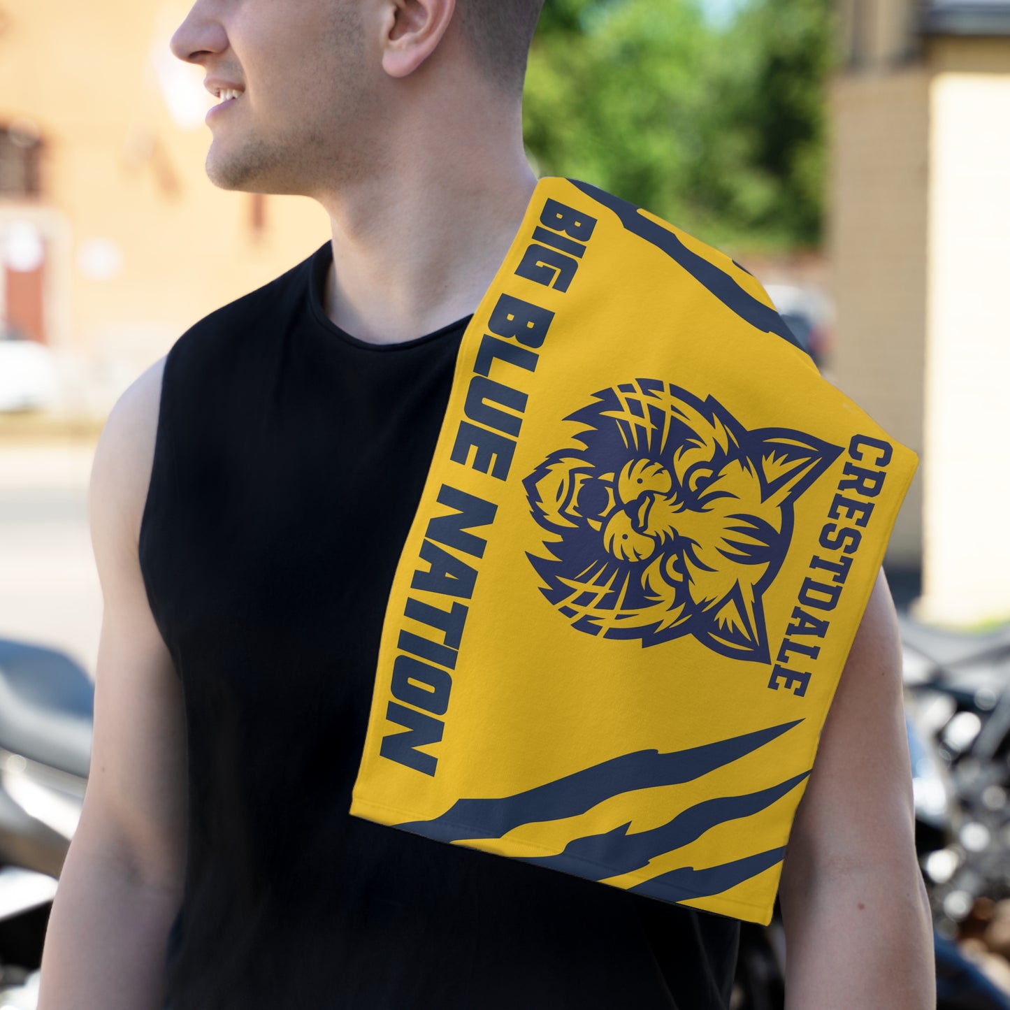 Crestdale Wildcat Rally Towel — 11x18"