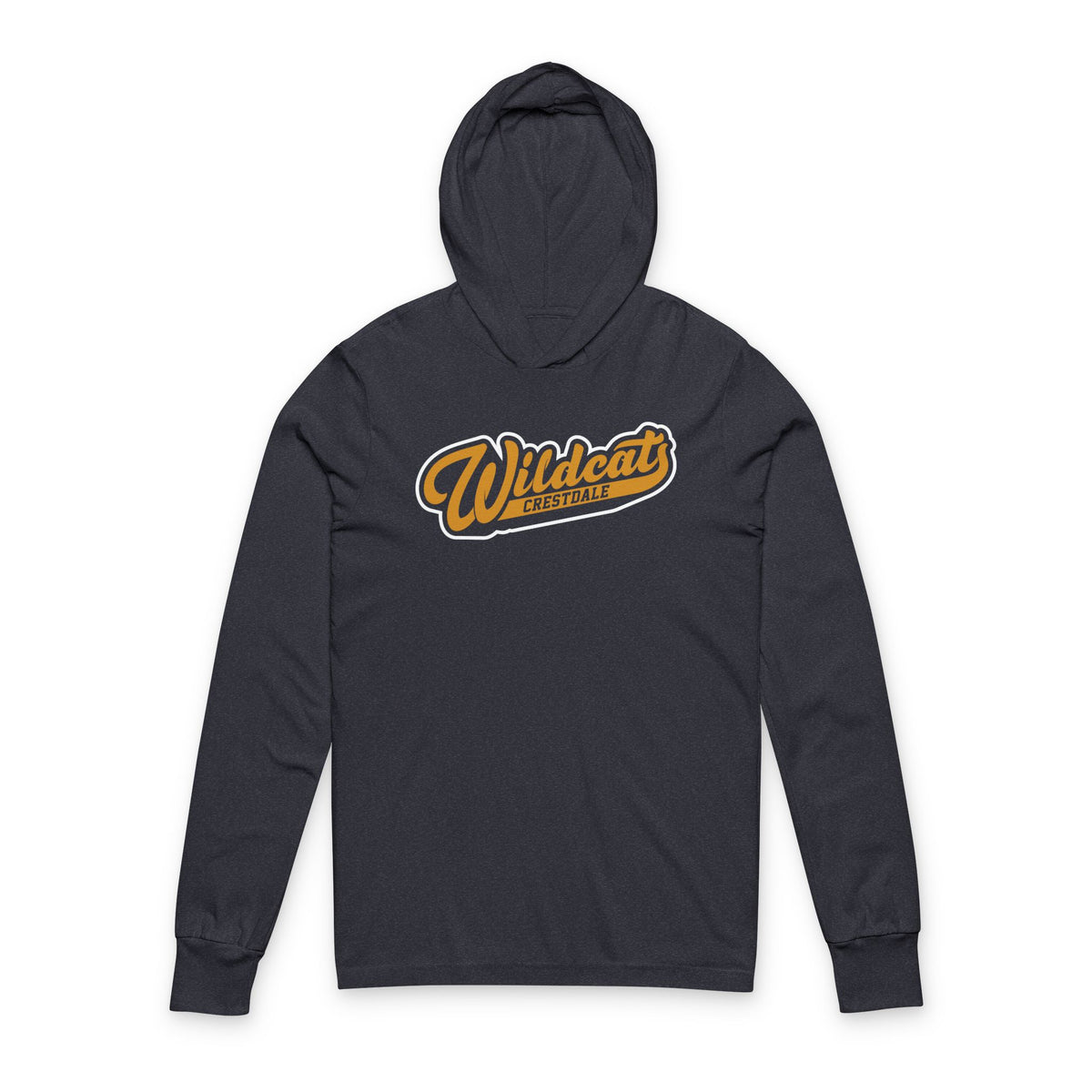 Crestdale Wildcats Lightweight Long-Sleeve Hoodie