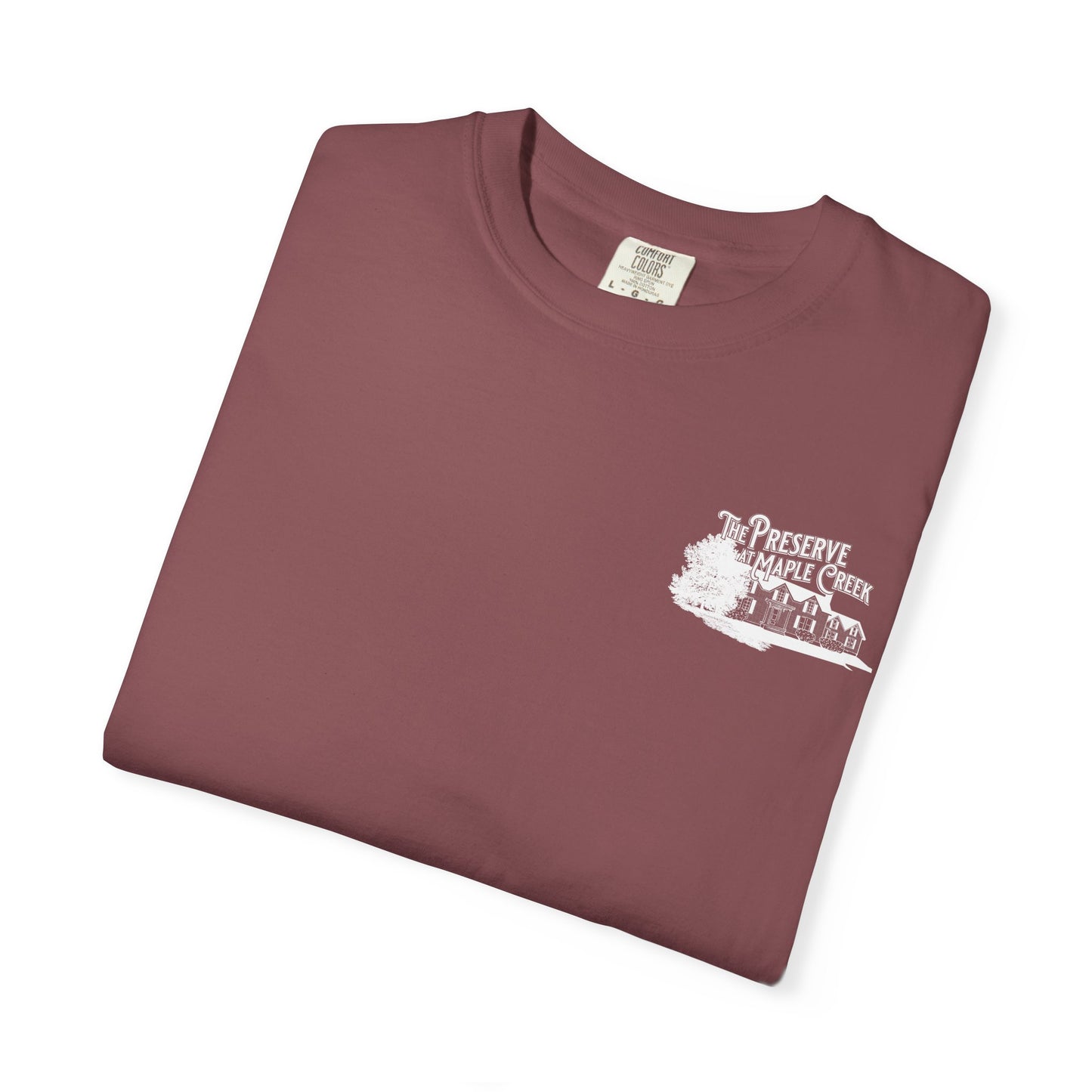 The Preserve at Maple Creek Two-Sided Logo Tee