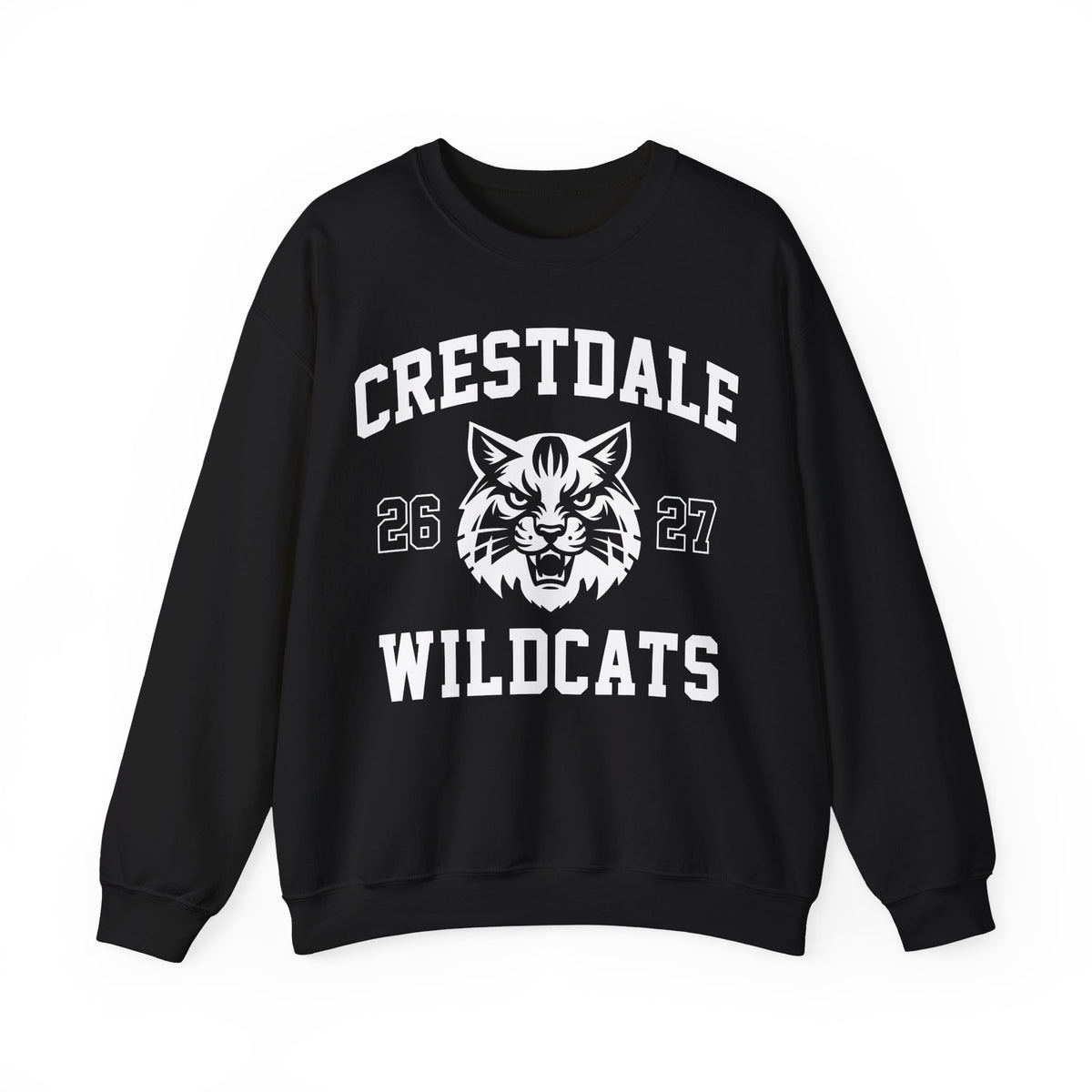 Crestdale Wildcats Crewneck Sweatshirt